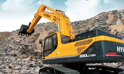 Гусеничный экскаватор Hyundai R 380LC-9SH