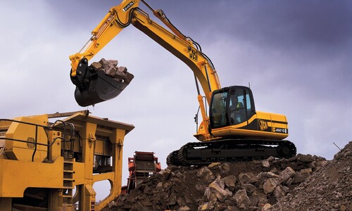 Гусеничный экскаватор JCB JS 210LC