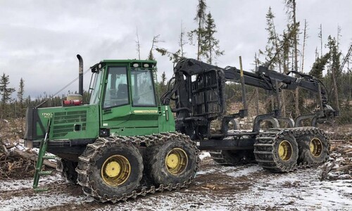 Аренда форвардера John Deere 1710D