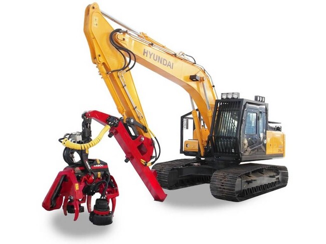 Аренда харвестера Hyundai R 220LC-9S (Waratah H480C)