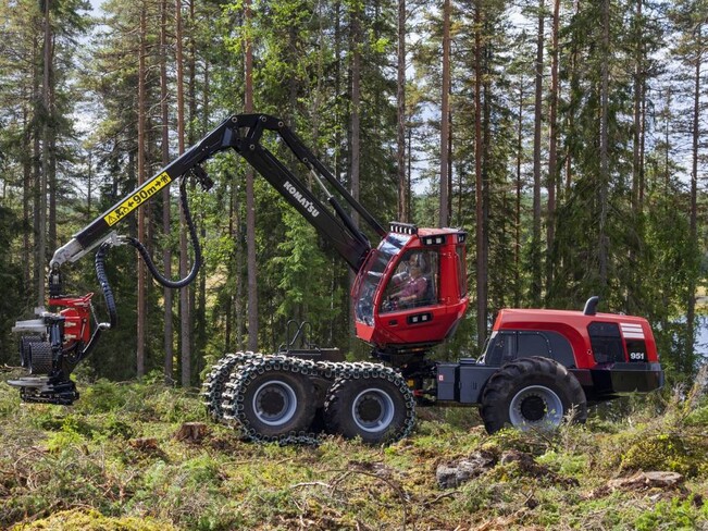 Аренда харвестера Komatsu 951