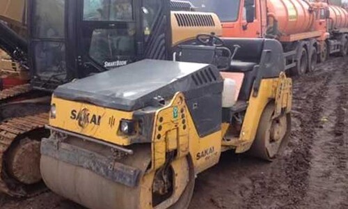 Гладковальцовый каток SAKAI SW502-1