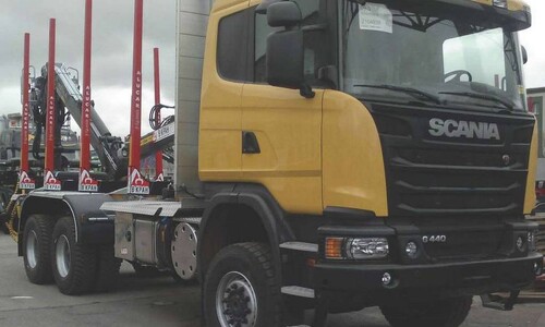Аренда лесовоза Scania G440 6x6