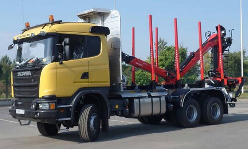 Аренда лесовоза Scania G480 6x6