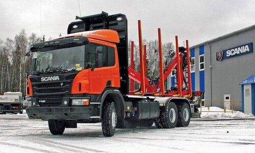 Аренда лесовоза Scania P440 6×4 entry model