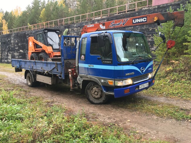 Аренда крана-манипулятора (КМУ) HINO Ranger