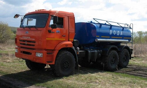 Аренда водовоза КамАЗ-43118 10 кубов